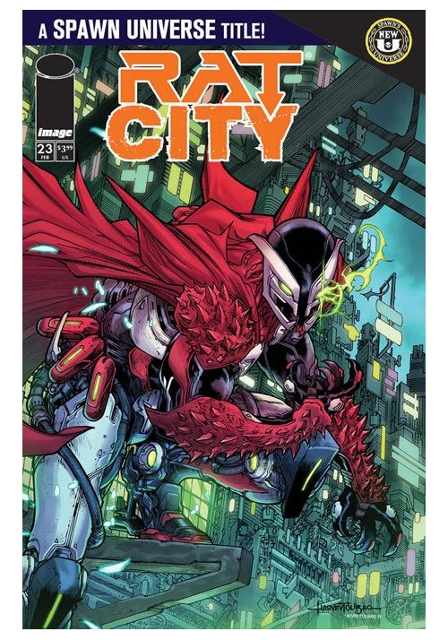 SPAWN RAT CITY #23 CVR A HARVEY TOLIBAO