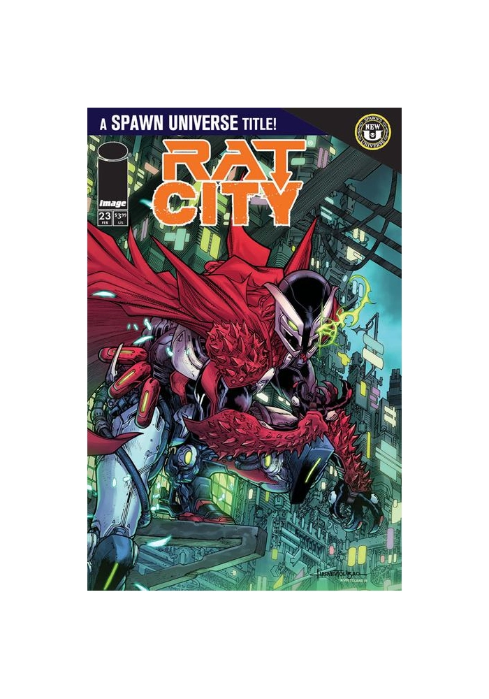 SPAWN RAT CITY #23 CVR A HARVEY TOLIBAO