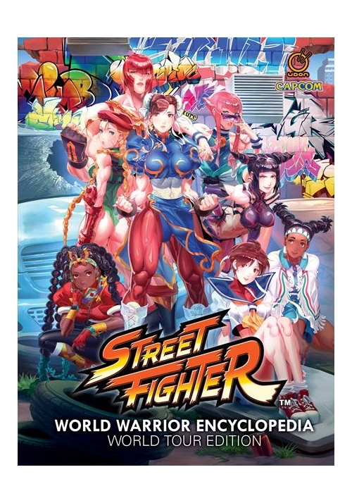 STREET FIGHTER WORLD WARRIOR ENCYCLOPEDIA WORLD TOUR EDITION HC PREVIOUSLY OFFERED THRU OTHER DISTRIBUTORS