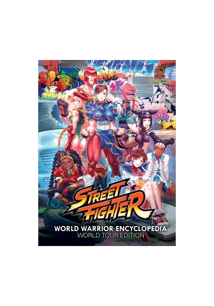 STREET FIGHTER WORLD WARRIOR ENCYCLOPEDIA WORLD TOUR EDITION HC PREVIOUSLY OFFERED THRU OTHER DISTRIBUTORS
