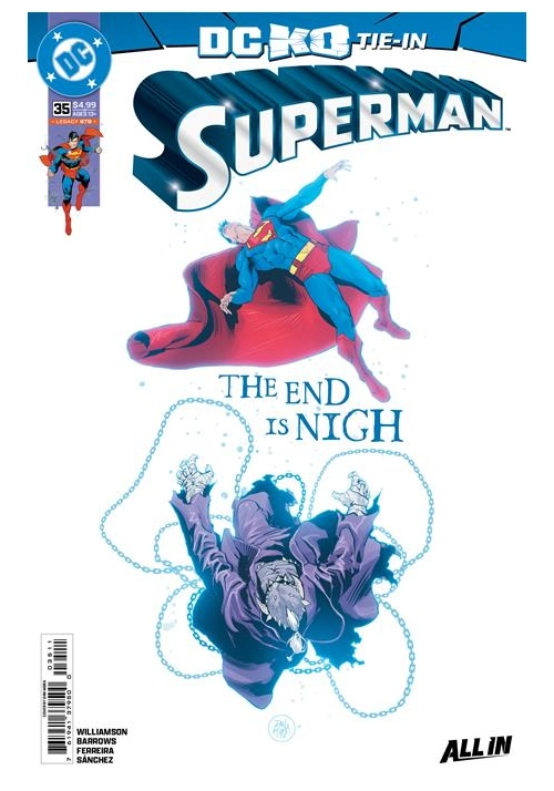 SUPERMAN #35 CVR A DAN MORA (DC K.O.)