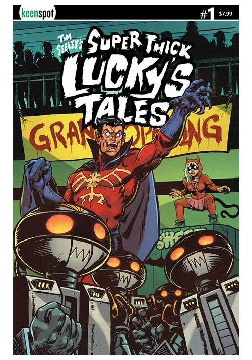 TIM SEELEYS SUPER THICK LUCKYS TALES #1 CVR C JOHN GOLDEN VAR (MR)