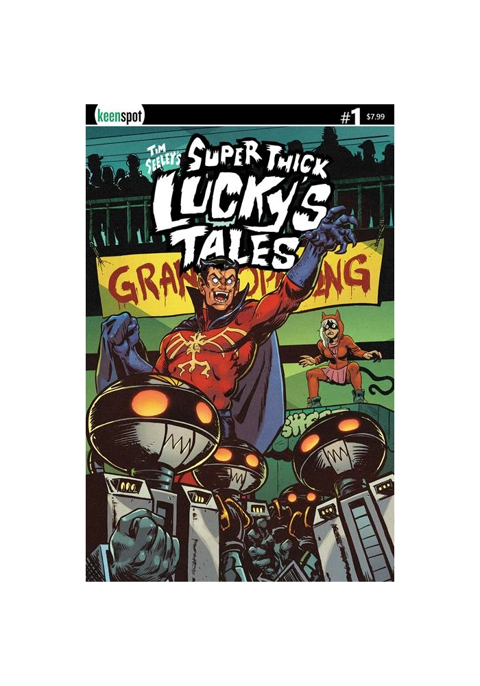 TIM SEELEYS SUPER THICK LUCKYS TALES #1 CVR C JOHN GOLDEN VAR (MR)