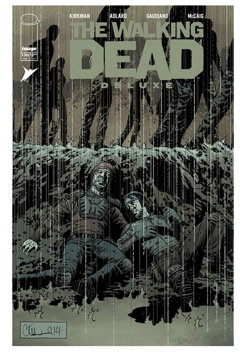 WALKING DEAD DELUXE #130 CVR B CHARLIE ADLARD & DAVE MCCAIG VAR (MR)