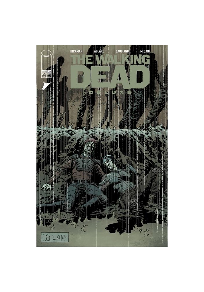 WALKING DEAD DELUXE #130 CVR B CHARLIE ADLARD & DAVE MCCAIG VAR (MR)
