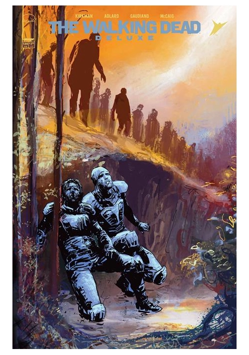 WALKING DEAD DELUXE #130 CVR C STEFANO GAUDIANO VAR (MR)