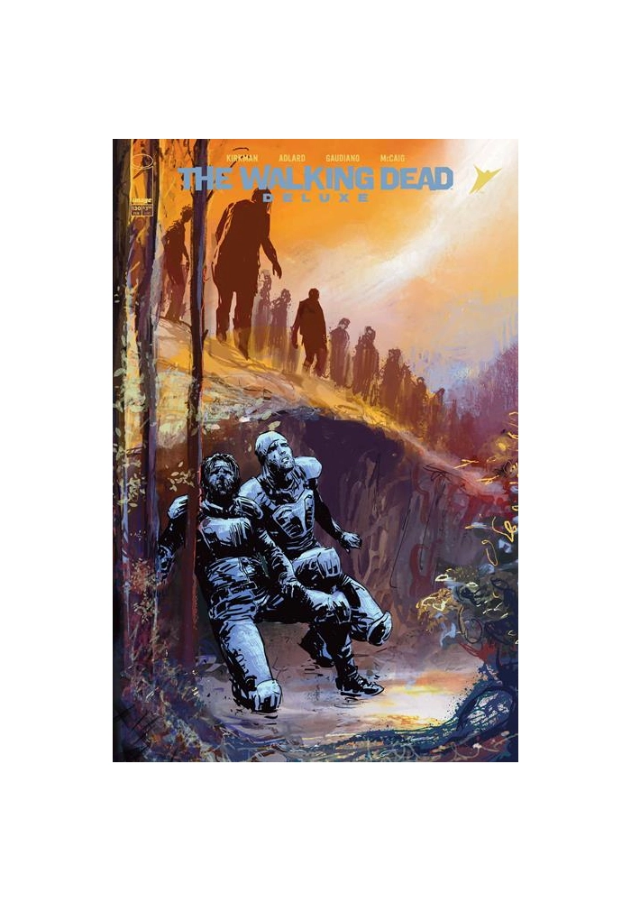 WALKING DEAD DELUXE #130 CVR C STEFANO GAUDIANO VAR (MR)