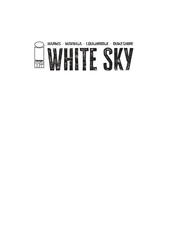 WHITE SKY #1 CVR D BLANK SKETCH VAR (MR) ALLOCATIONS MAY OCCUR
