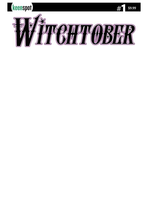 WITCHTOBER #1 CVR B BLANK SKETCH COLORING BOOK COVER VAR