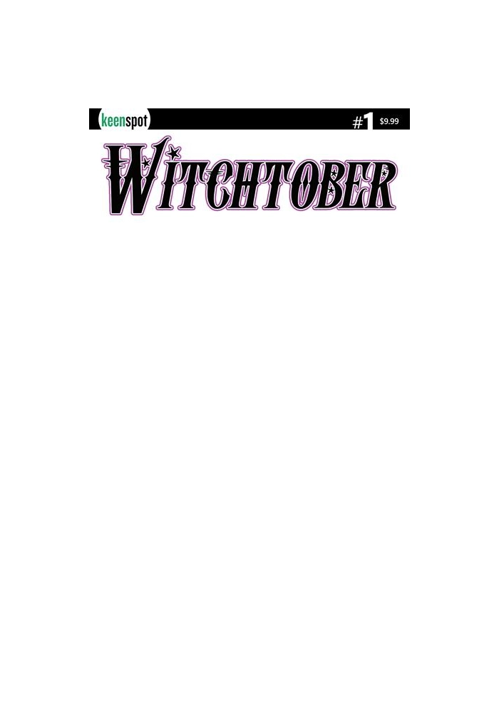 WITCHTOBER #1 CVR B BLANK SKETCH COLORING BOOK COVER VAR
