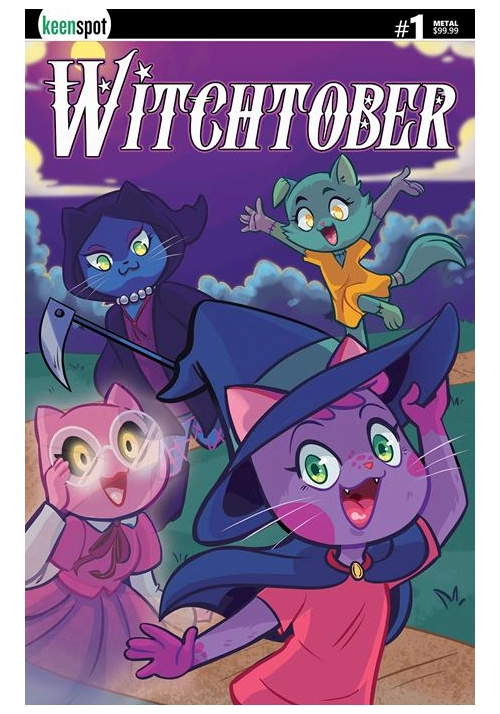 WITCHTOBER #1 CVR D RENETA GARCIA METAL COVER VAR