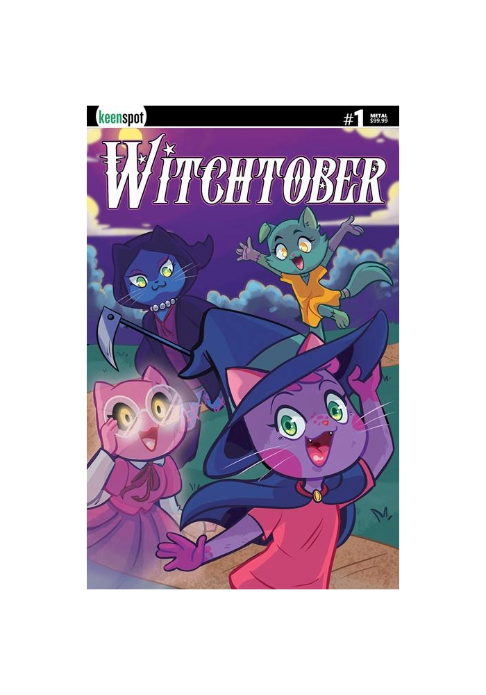 WITCHTOBER #1 CVR D RENETA GARCIA METAL COVER VAR