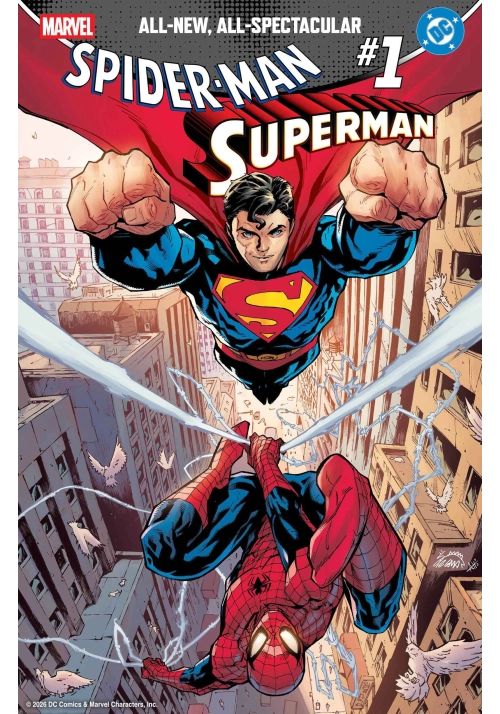 MARVEL/DC: SPIDER-MAN/SUPERMAN #1 RYAN STEGMAN VARIANT