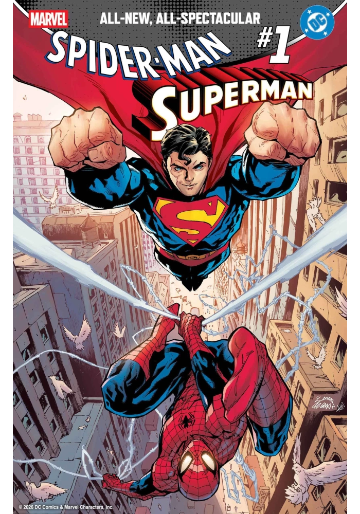 MARVEL/DC: SPIDER-MAN/SUPERMAN #1 RYAN STEGMAN VARIANT
