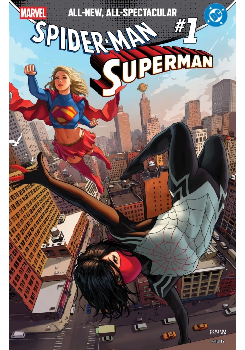 MARVEL/DC: SPIDER-MAN/SUPERMAN #1 RYAN STEGMAN VARIANT