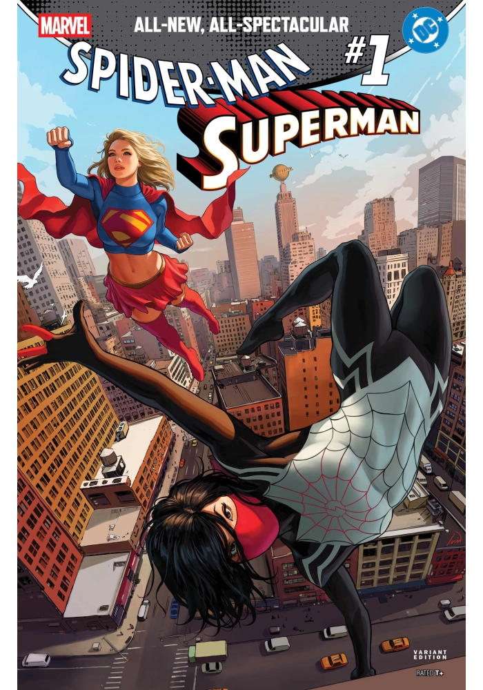 MARVEL/DC: SPIDER-MAN/SUPERMAN #1 RYAN STEGMAN VARIANT