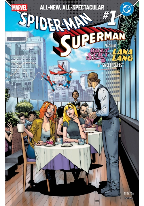 MARVEL/DC: SPIDER-MAN/SUPERMAN #1 IVAN TALAVERA VARIANT