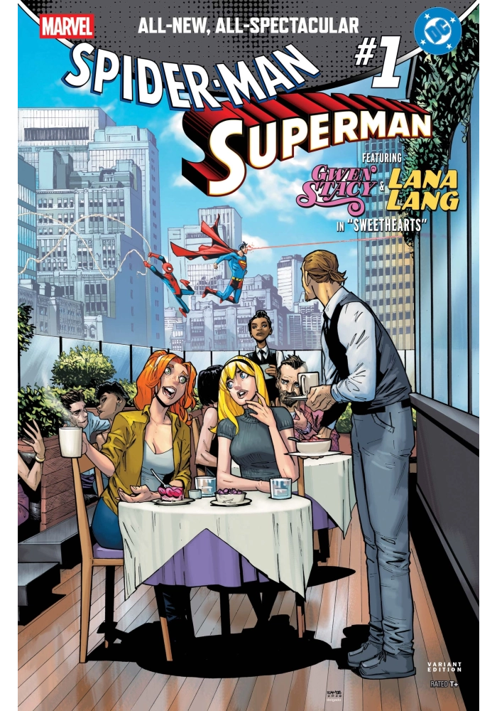 MARVEL/DC: SPIDER-MAN/SUPERMAN #1 RYAN STEGMAN VARIANT