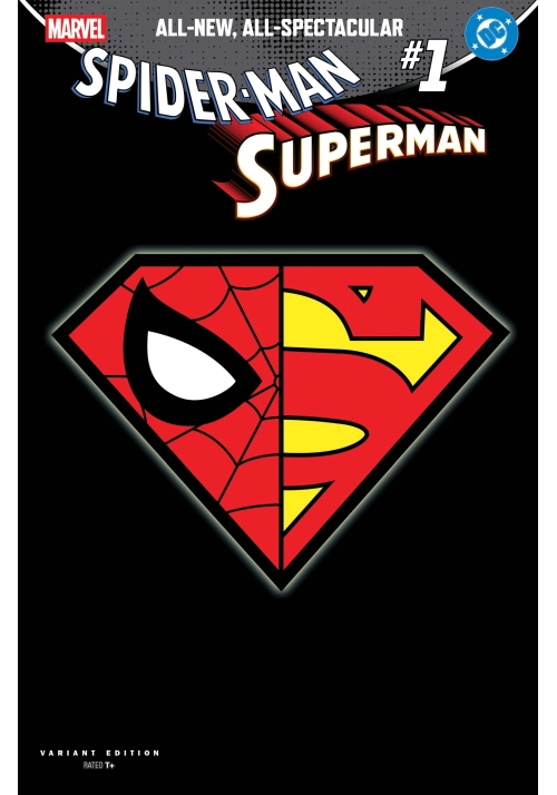 MARVEL/DC: SPIDER-MAN/SUPERMAN #1 LOGOS VARIANT