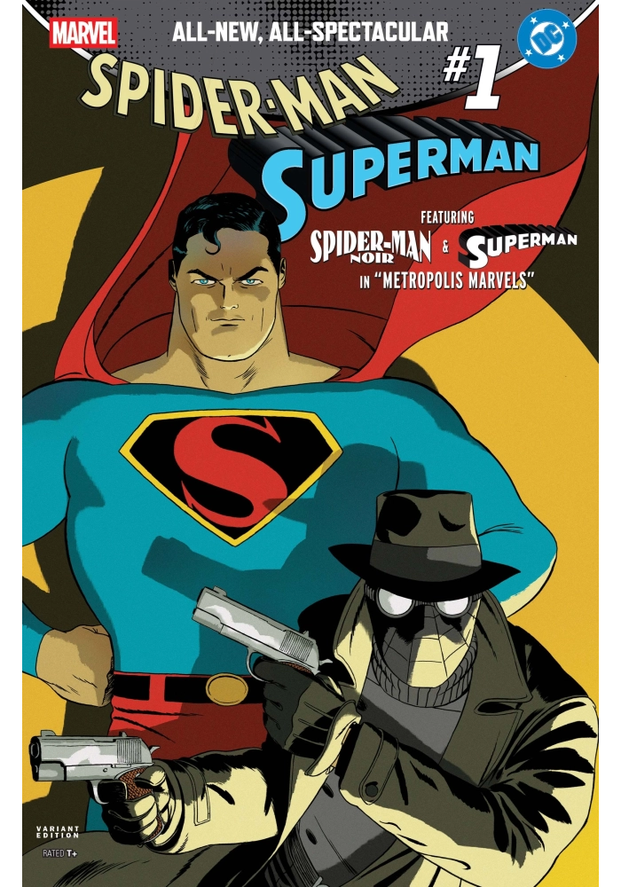 MARVEL/DC: SPIDER-MAN/SUPERMAN #1 RYAN STEGMAN VARIANT