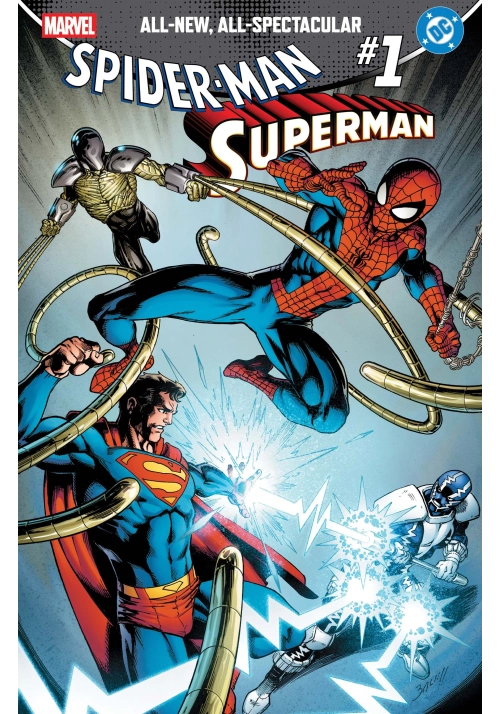 MARVEL/DC: SPIDER-MAN/SUPERMAN #1 RYAN STEGMAN VARIANT