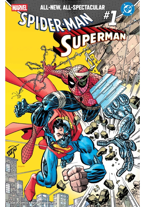 MARVEL/DC: SPIDER-MAN/SUPERMAN #1 RYAN STEGMAN VARIANT