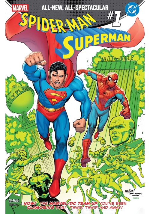 MARVEL/DC: SPIDER-MAN/SUPERMAN #1 RYAN STEGMAN VARIANT