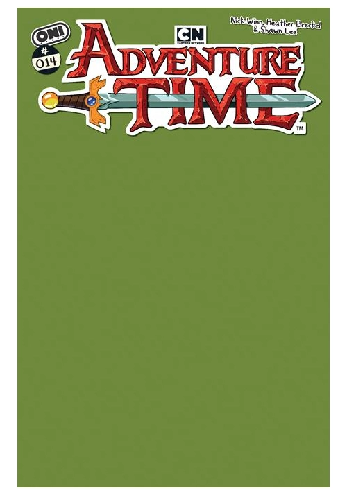 ADVENTURE TIME (2025) #14 CVR C BETTY GROF GREEN BLANK SKETCH VAR