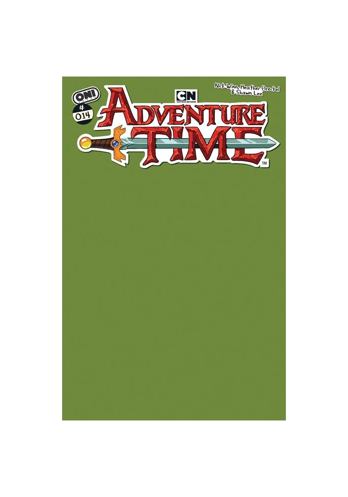 ADVENTURE TIME (2025) #14 CVR C BETTY GROF GREEN BLANK SKETCH VAR