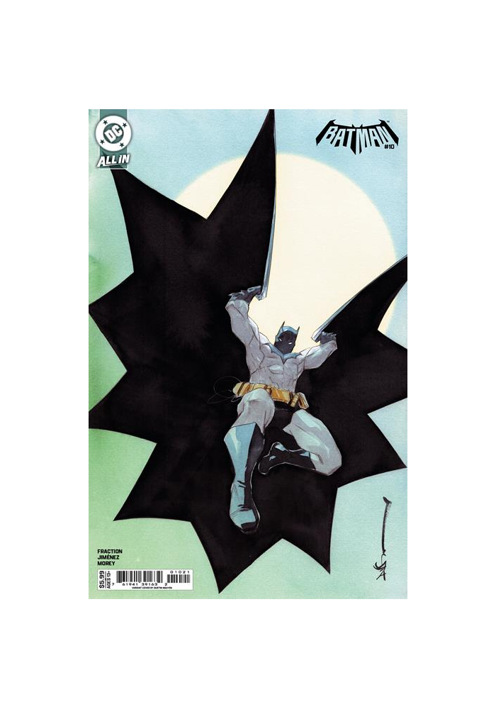 BATMAN #10 CVR B DUSTIN NGUYEN CARD STOCK VAR