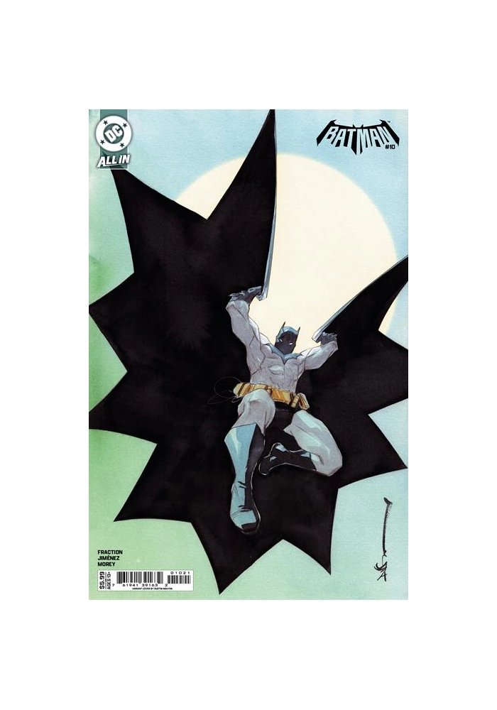 BATMAN #10 CVR B DUSTIN NGUYEN CARD STOCK VAR