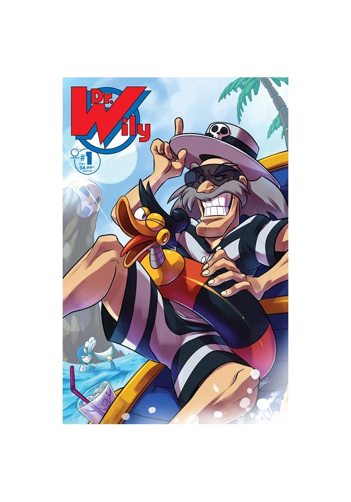 DR WILY #1 (ONE SHOT) CVR D INC 1:5 ANDREW DICKMAN VAR