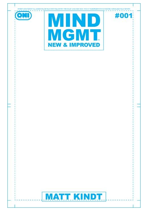 MIND MGMT NEW & IMPROVED #1 CVR D BLANK SKETCH VAR