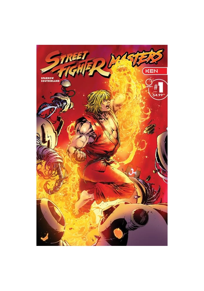 STREET FIGHTER MASTERS KEN #1 (ONE SHOT) CVR B MATTHEW WELDON VAR