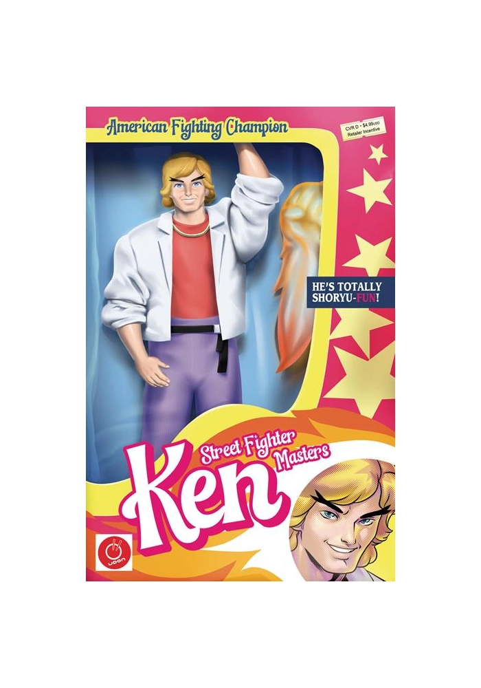 STREET FIGHTER MASTERS KEN #1 (ONE SHOT) CVR D INC 1:5 JEFFREY CRUZ VAR