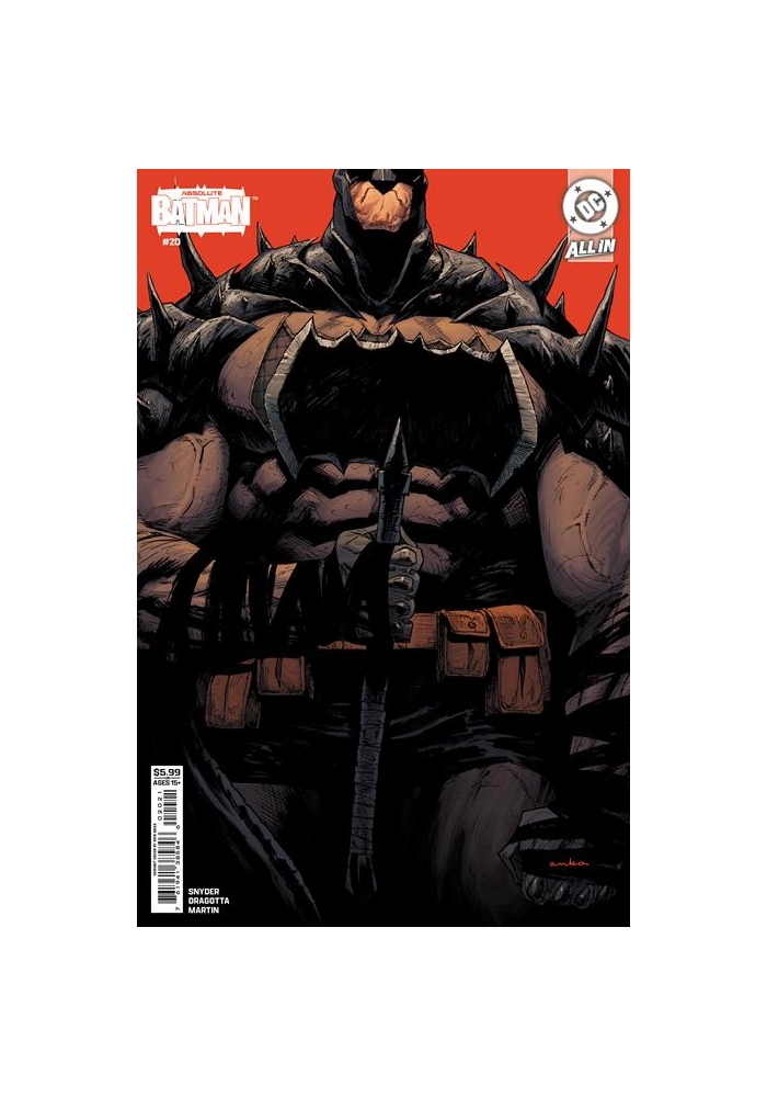 ABSOLUTE BATMAN #20 CVR B KRIS ANKA CARD STOCK VAR