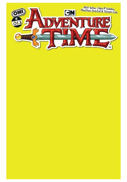 ADVENTURE TIME (2025) #13 CVR C MAGIC MAN YELLOW BLANK SKETCH VAR