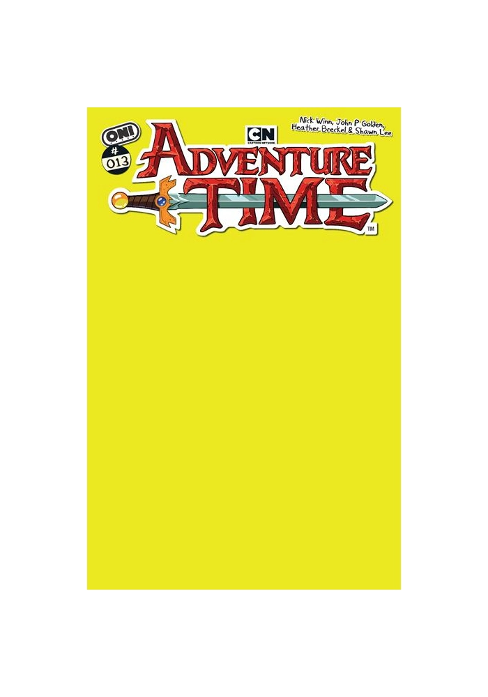 ADVENTURE TIME (2025) #13 CVR C MAGIC MAN YELLOW BLANK SKETCH VAR