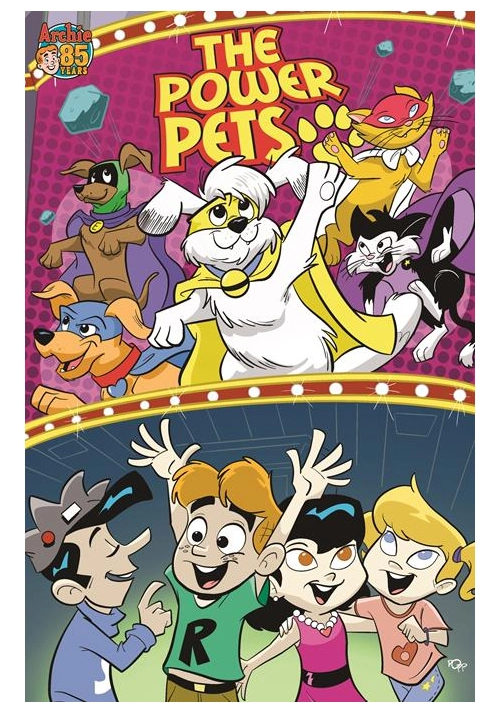 ARCHIE COMICS 85TH ANNIVERSARY PRESENTS ARCHIES MOVIE MANIA #1 (ONE SHOT) CVR C ADRIAN ROPP POWER PETS VAR