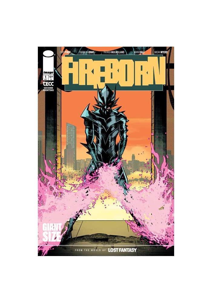 FIREBORN #1 2ND PTG CVR B PATRICK MULLHOLAND FOIL ABSOLUTE BATMAN HOMAGE VAR