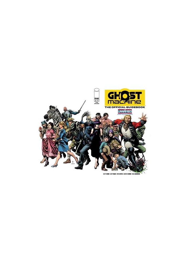 GHOST MACHINE THE OFFICIAL GUIDEBOOK #2 (OF 5) CVR A GARY FRANK & BRAD ANDERSON WRAPAROUND