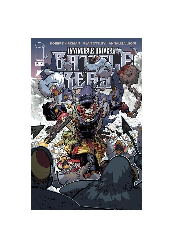 INVINCIBLE UNIVERSE BATTLE BEAST #3 4TH PTG