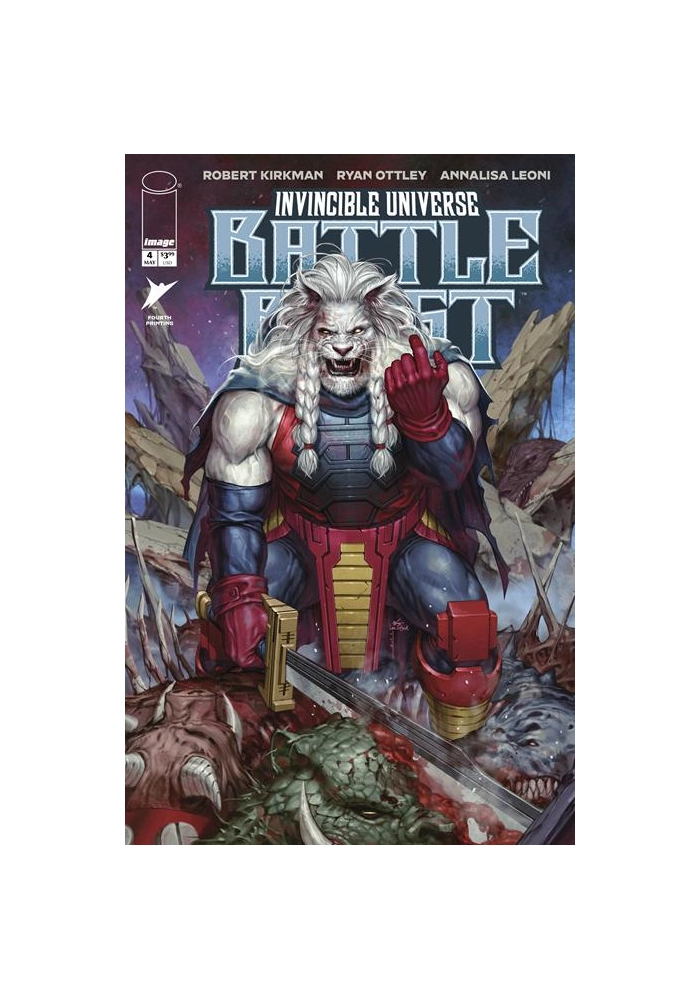 INVINCIBLE UNIVERSE BATTLE BEAST #4 4TH PTG