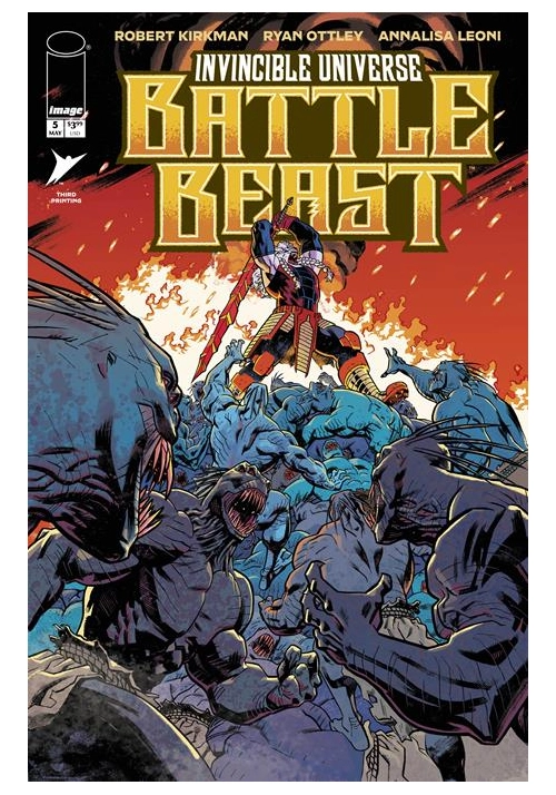 INVINCIBLE UNIVERSE BATTLE BEAST #5 3RD PTG