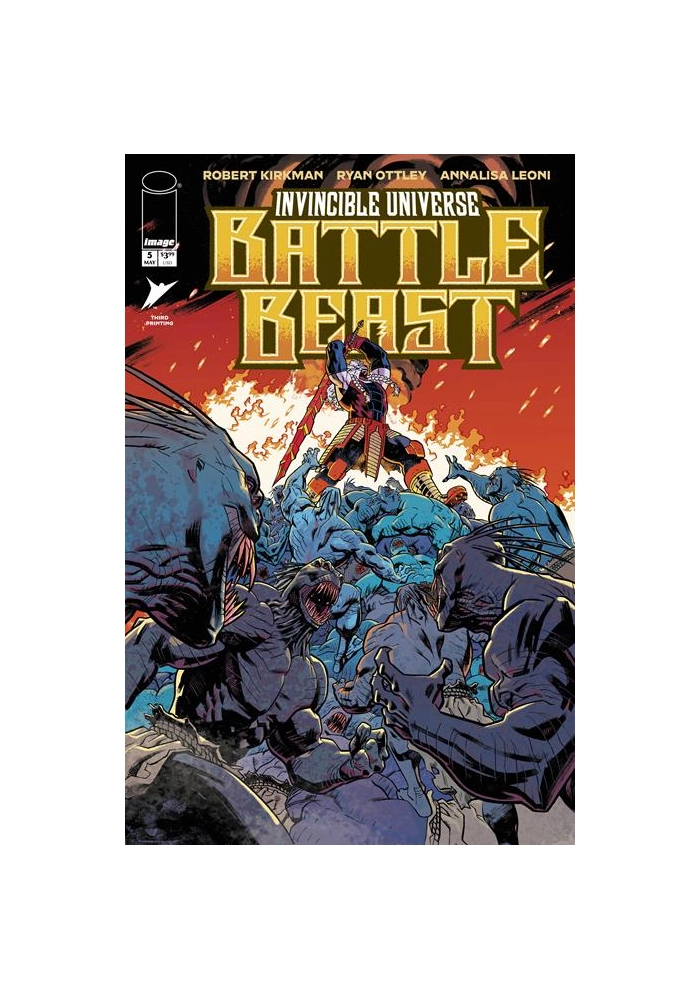 INVINCIBLE UNIVERSE BATTLE BEAST #5 3RD PTG