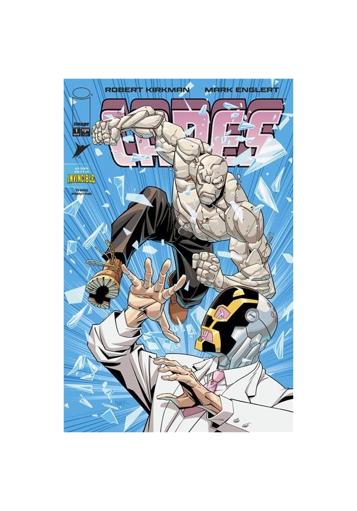INVINCIBLE UNIVERSE CAPES #1 3RD PTG