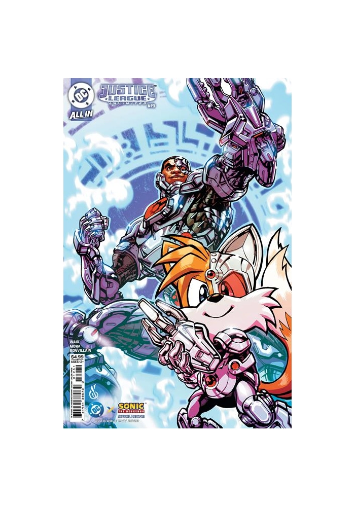 JUSTICE LEAGUE UNLIMITED #19 CVR F CARLOS DANDA DC X SONIC CARD STOCK VAR