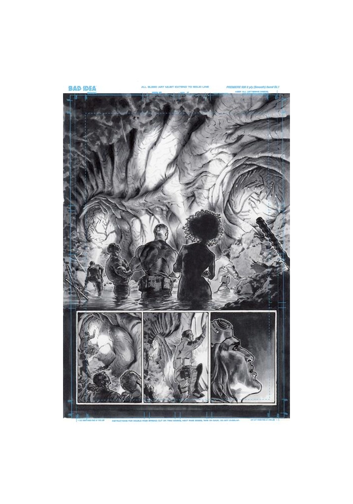 OLYMPUS SAGA MEGALITH #1 (OF 4) CVR U LEWIS LAROSA ORIGINAL ART EDITION 18 VAR
