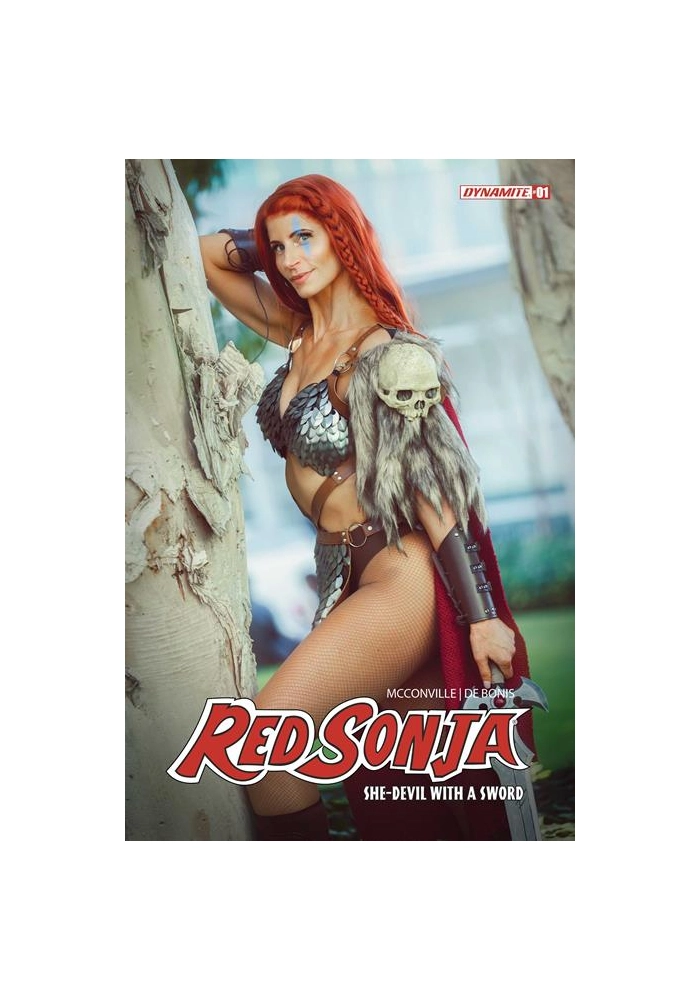 RED SONJA SHE DEVIL WITH A SWORD #1 CVR E WOMAN OF WONDER COSPLAY VAR