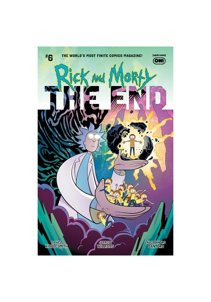 RICK AND MORTY THE END #6 (OF 6) CVR A DAVE BARDIN